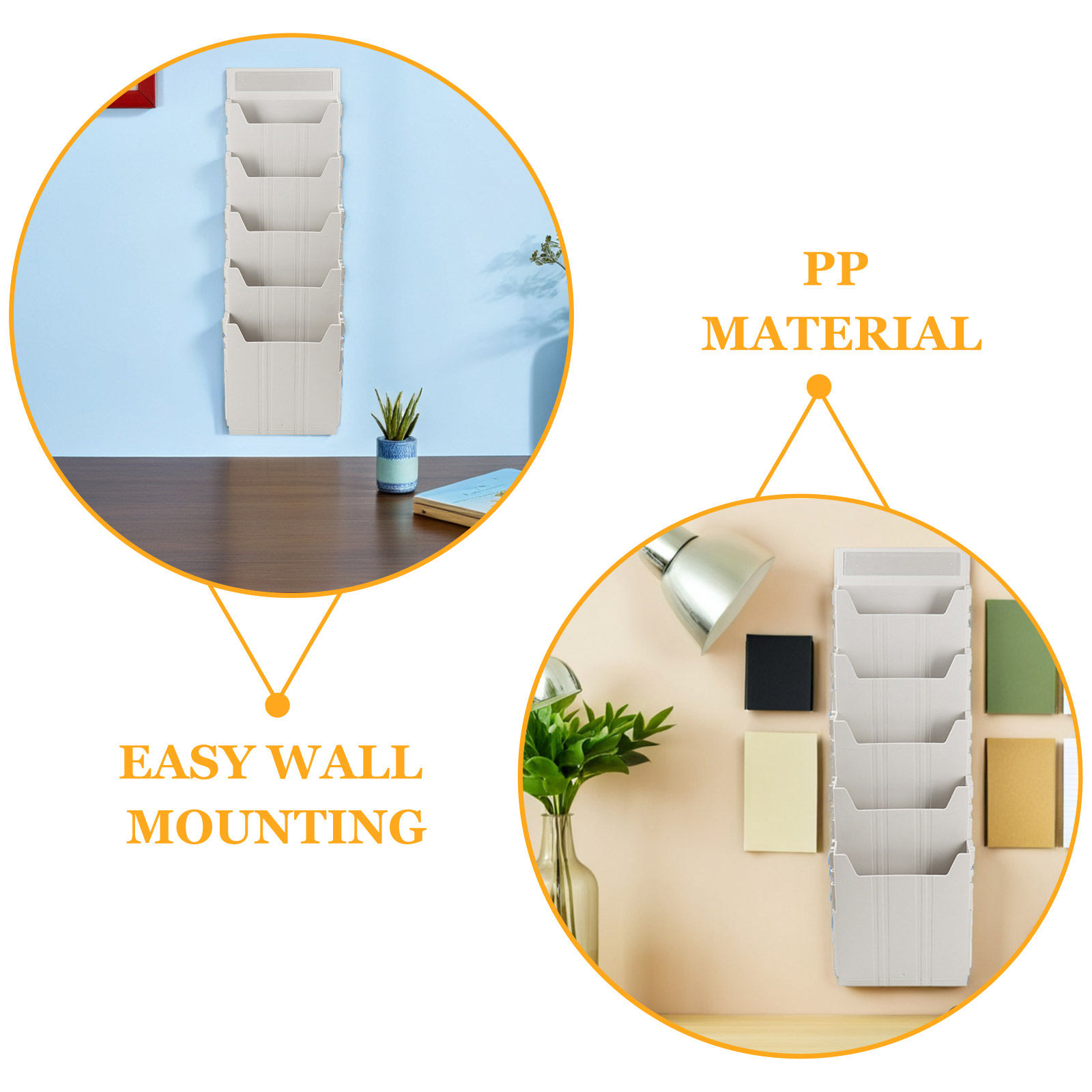 Montowany na ścianie organizer – Magazine Holder Rack recenzja i cena