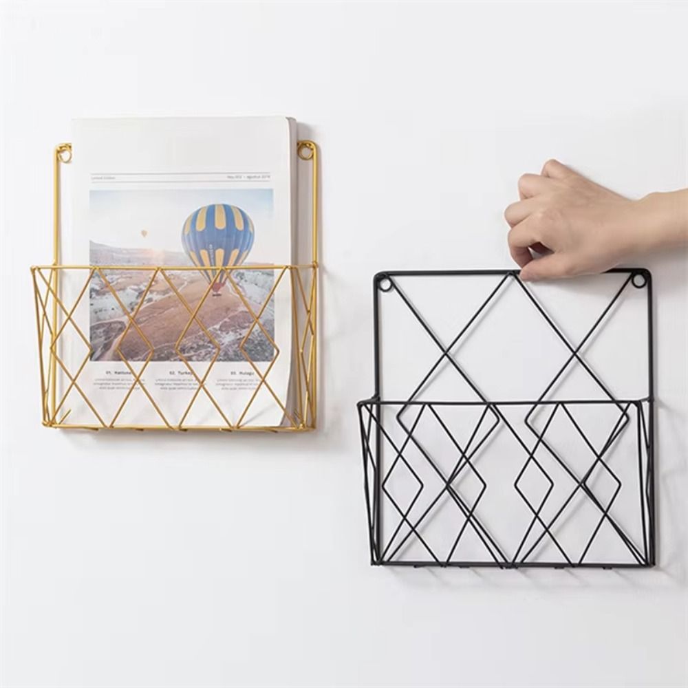 Metalowy uchwyt na czasopisma  – Magazine Holder Rack recenzja i cena