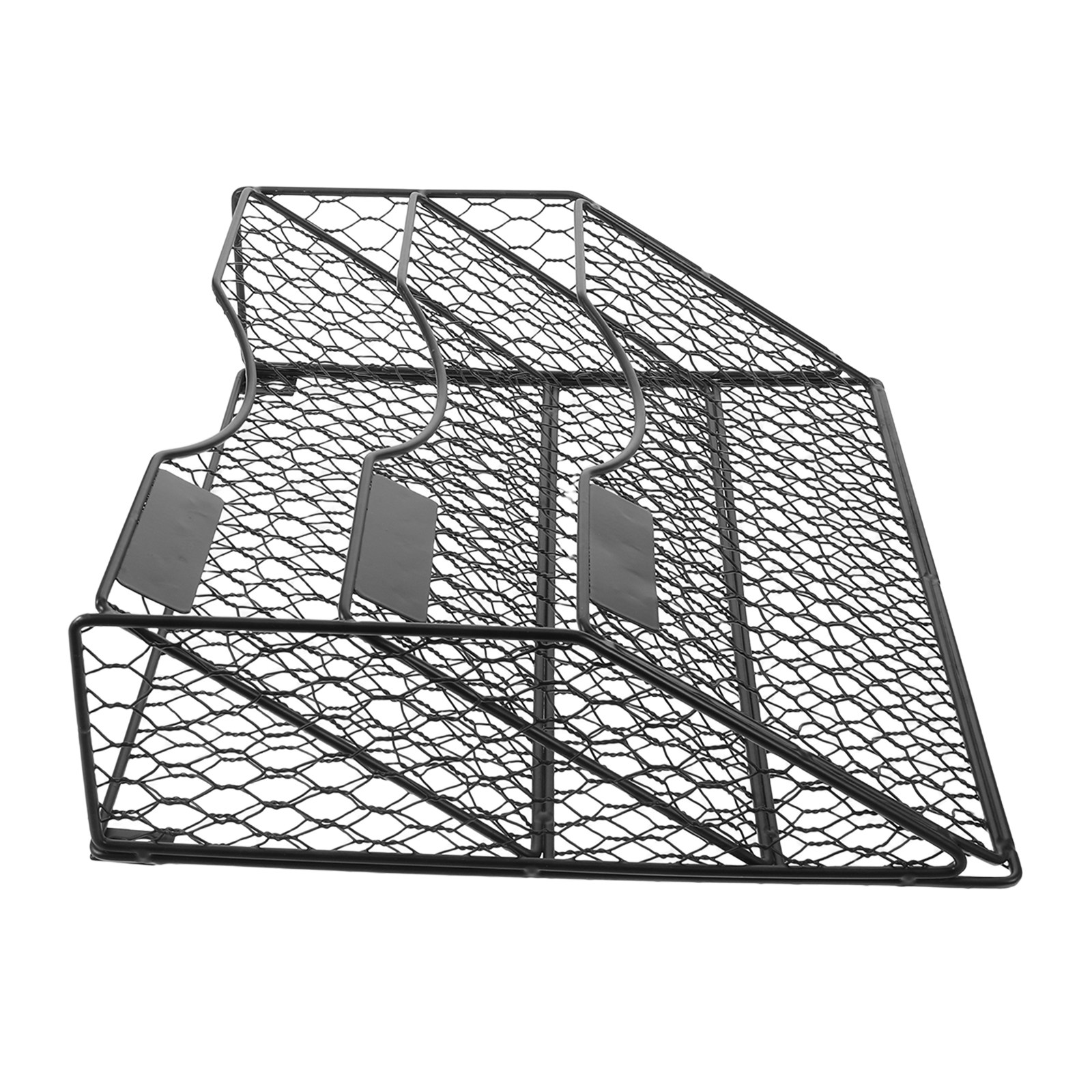 Trójpoziomowy, metalowy, ścien – Magazine Holder Rack recenzja i cena