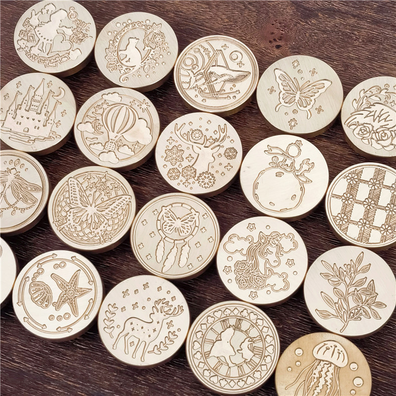 Meduza Rozgwiazda Motyl Zamek  – Wax Seal Stamp Set recenzja i cena
